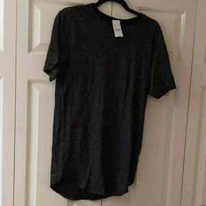 men's scalloped t-shirt